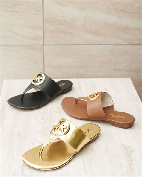 michael kors thong sandal|Michael kors thong sandals + FREE SHIPPING .